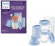 Philips avent gobelets de conservation pour aliments pour bébé - 180 ml - 5 pièces - scf619 05