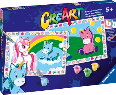 Ravensburger Creart Painting à Song Blije Unicorns
