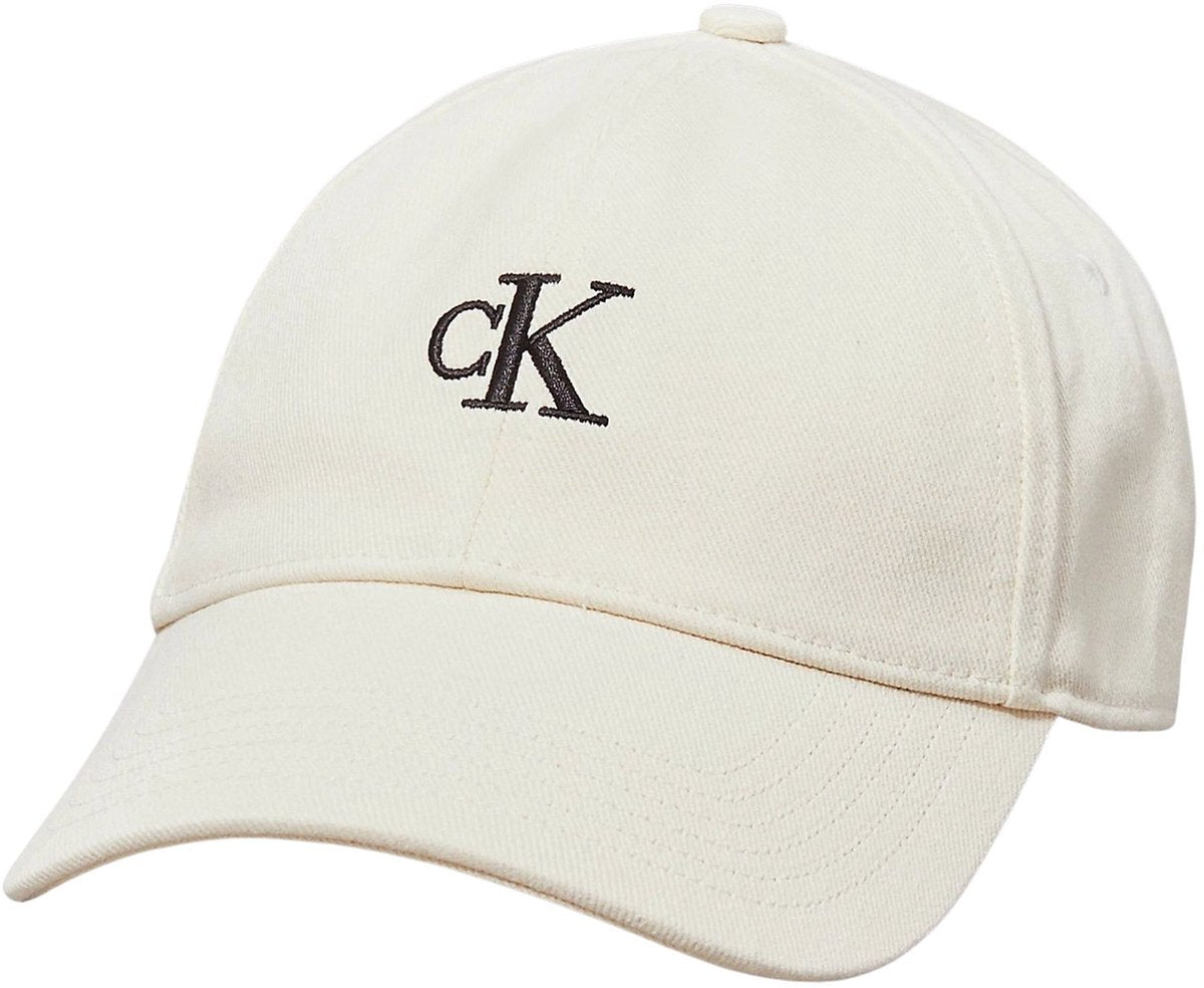 Casquette à logo en sergé de coton Calvin Klein
