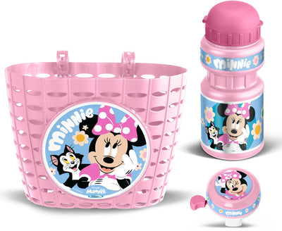 Stamp Disney set d'accessoires minnie rose bleu 3 pièces