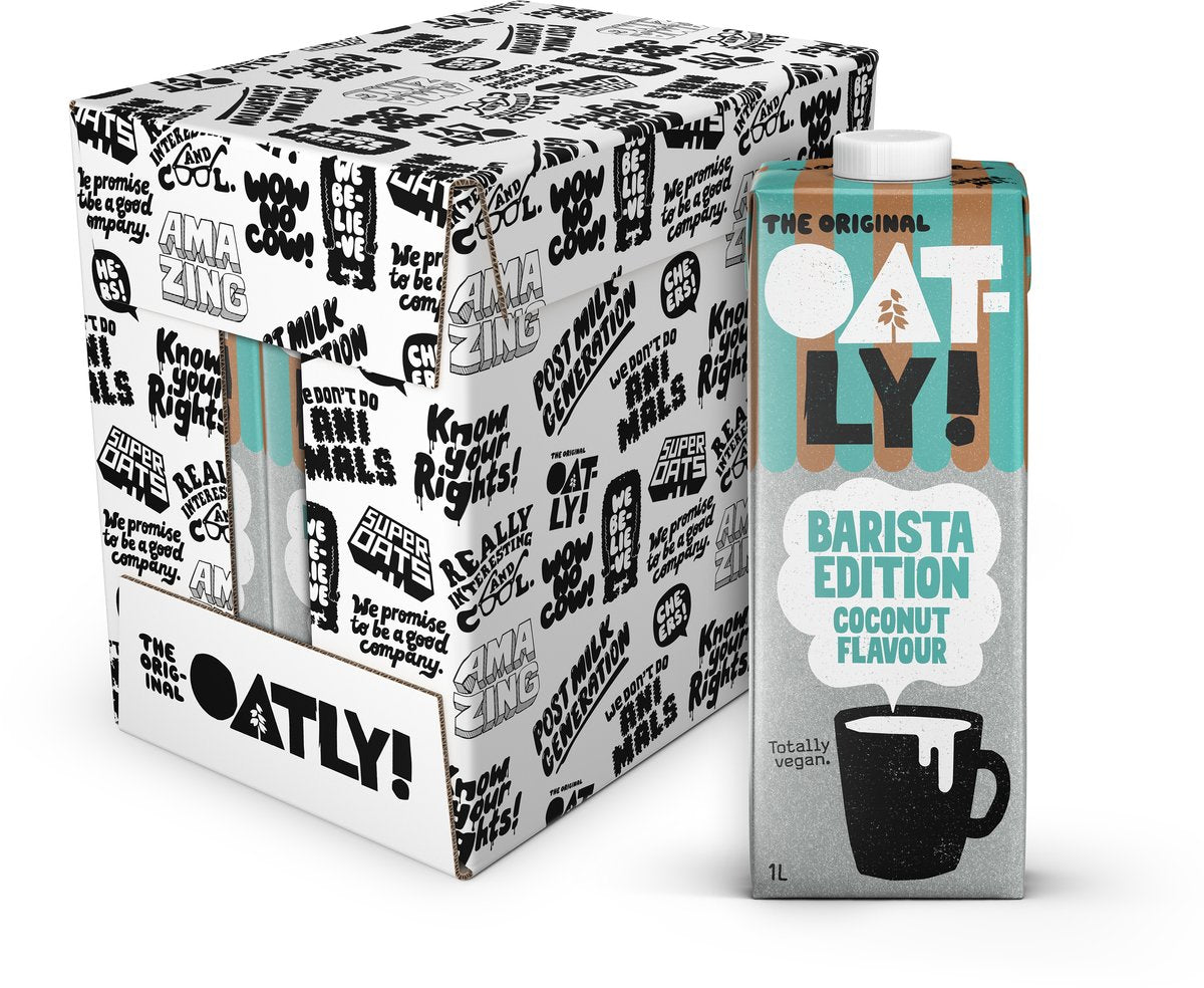 Oatly Oats Barista Edition Noix de Coco - Pack économique 6 x 1l