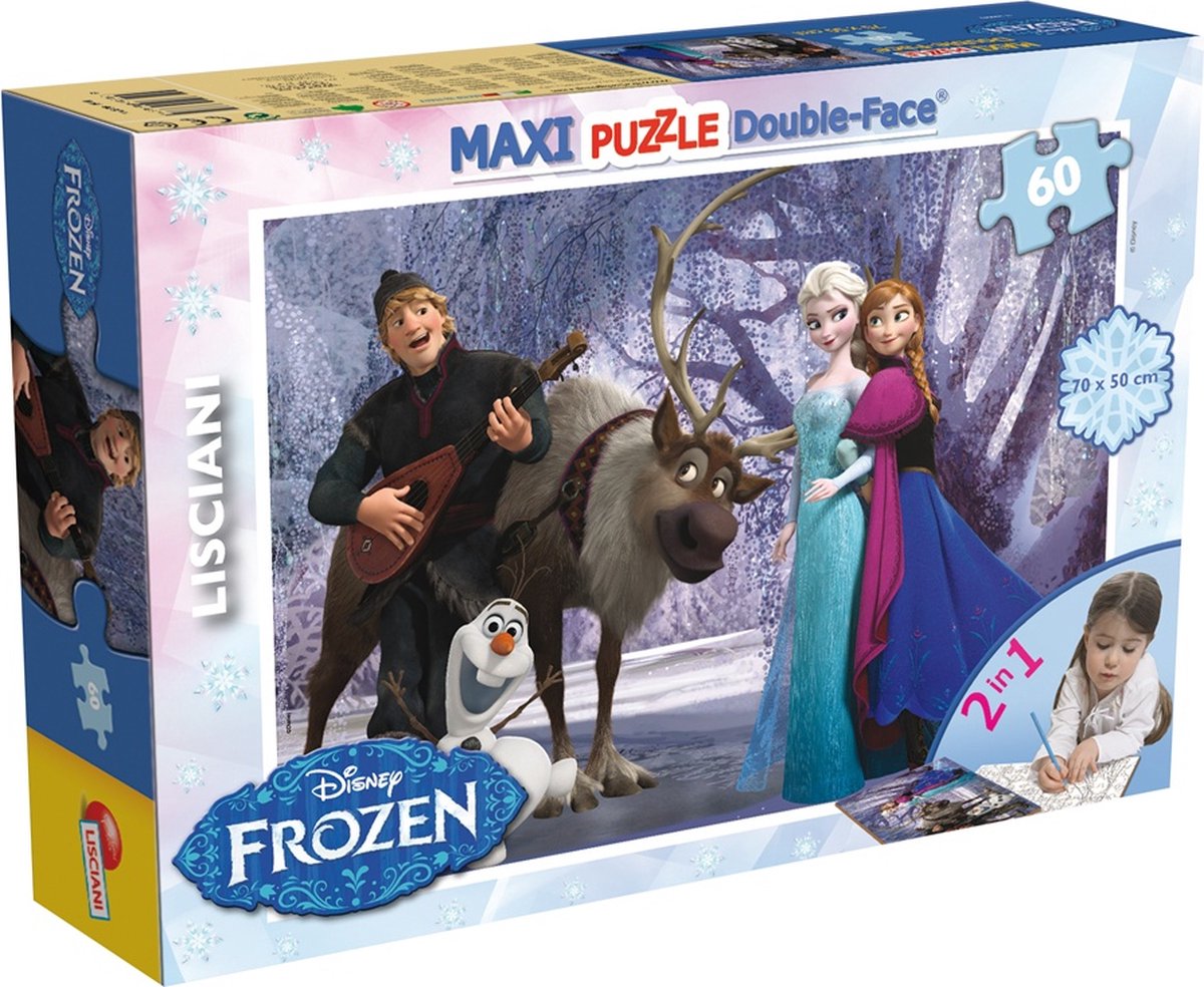 Lisciani Disney puzzle df maxi étage 60 musique et plaisir congelés
