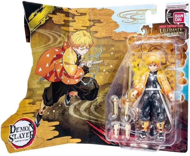 Bandai - Ultimate Legends HD - figurine Demon Slayer 12 cm - Zenitsu Agatsuma - Demon Slayer sous licence officielle - figurine Zenitsu - jouets enfants 4+ - ve88962
