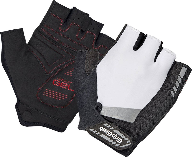 Gripgrab - gants de cyclisme d'été à doigts courts rembourrés en supergel gants de cyclisme avec rembourrage - blanc - unisexe - taille xxl