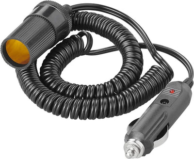 Proplus câble d'extension pour allume-cigare 3m 12v 24v max. 3 ampères. cordon enroulé
