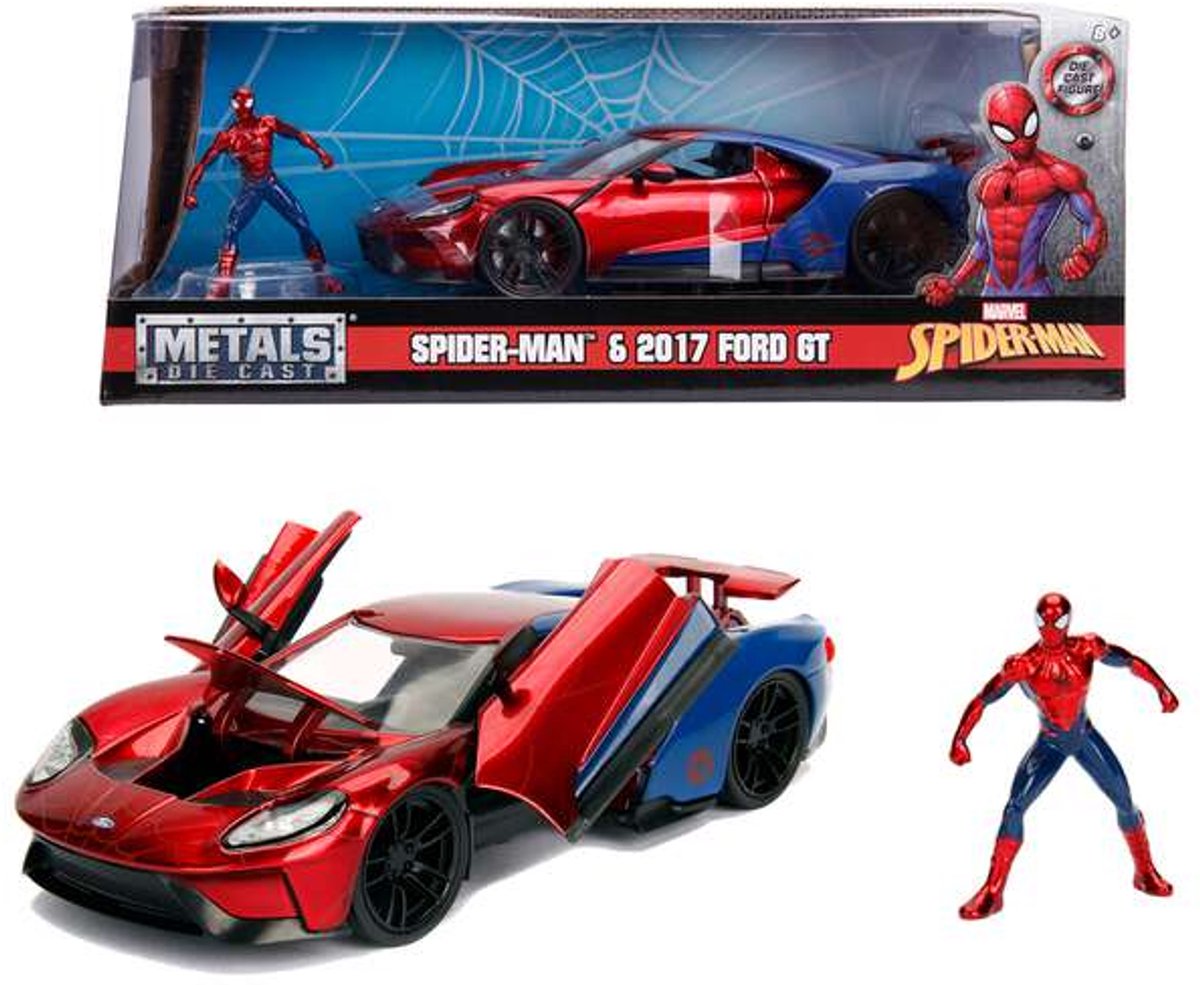 Jada jouets Jada Marvel Spiderman 2017 Ford GT 1:24