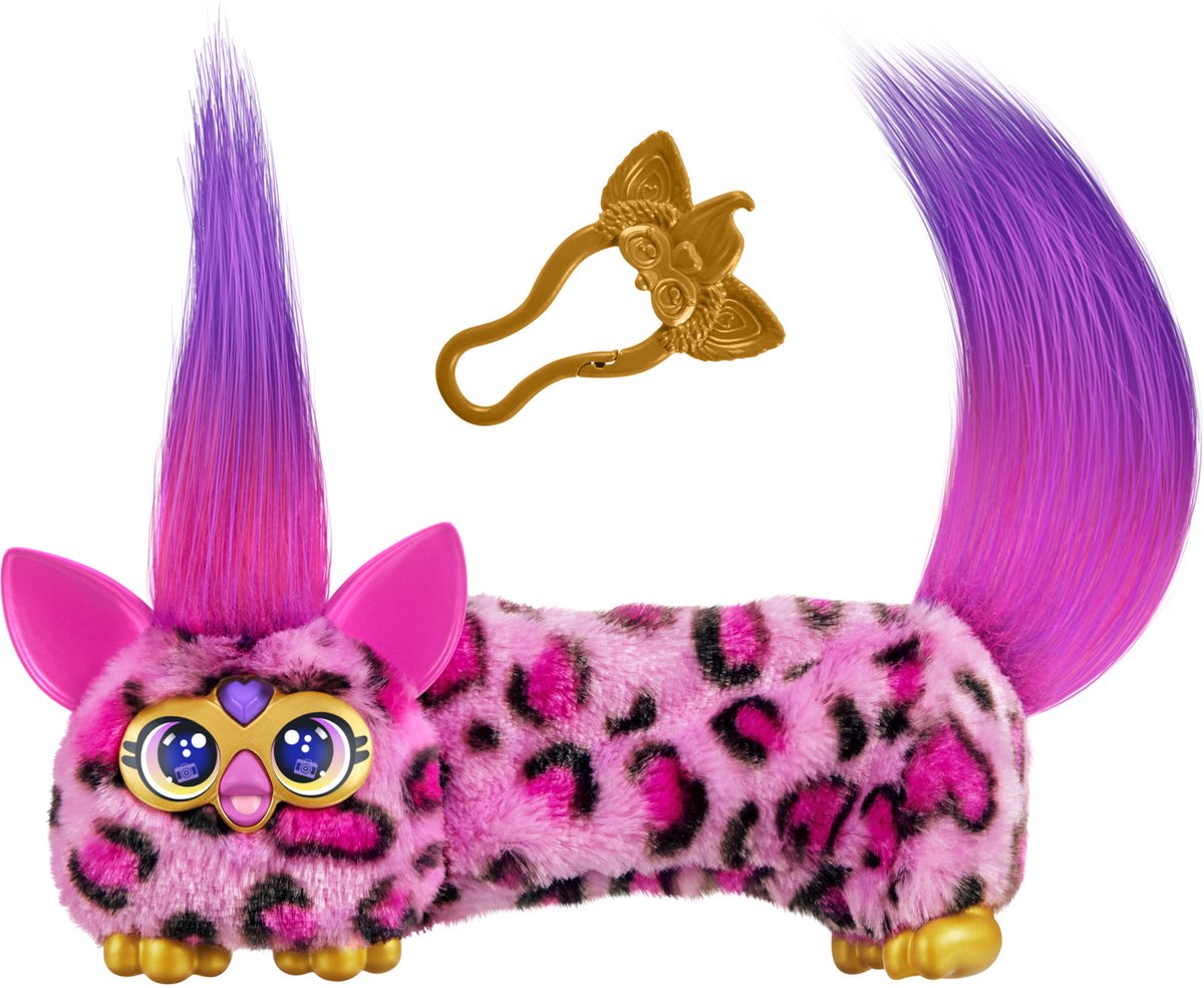 Hasbro furby dj furblets kitt-ee-luv, mini peluche électronique pour filles et garçons à partir de 6 ans