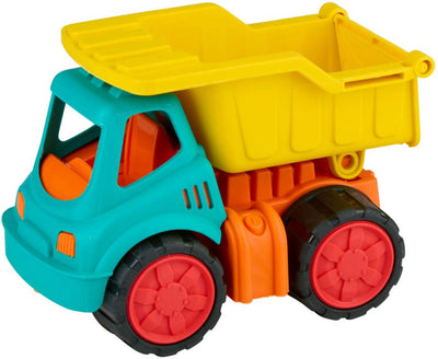 Eddy Toys Camion à benne basculante - Jouet camion à benne basculante avec conteneur inclinable - Jouets de camion à benne basculante pour l'extérieur - Camion à benne basculante jouet pour bac à sable et plage - Plastique