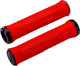 Bbb poignées de vélo vélo python - poignées de vélo avec adhérence maximale - rouge - longueur 142 mm - bhg-95
