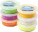 Argile Foam ®, couleurs printanières, 6x14 gr 1 boîte