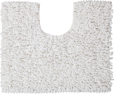 Tapis de toilette Sealskin twist 45x50 cm - microfibre - blanc