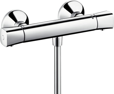 Thermostat de douche universel Hansgrohe ecostat - entraxe 150 mm - chromé