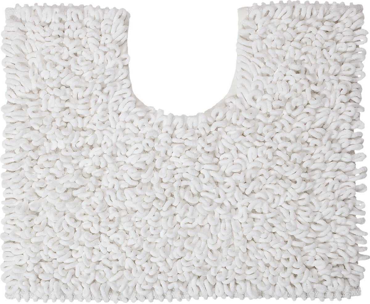 Tapis de toilette Sealskin twist 45x50 cm - microfibre - blanc