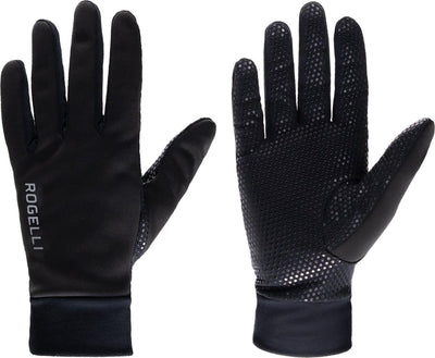 Rogelli Laval gants de cyclisme femme - gants de cyclisme coupe-vent - respirants - noir - taille xs