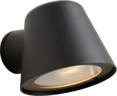 Lucide dingo-led - applique intérieur extérieur - led dimmable - gu10 - 1x5w 3000k - ip44 - anthracite