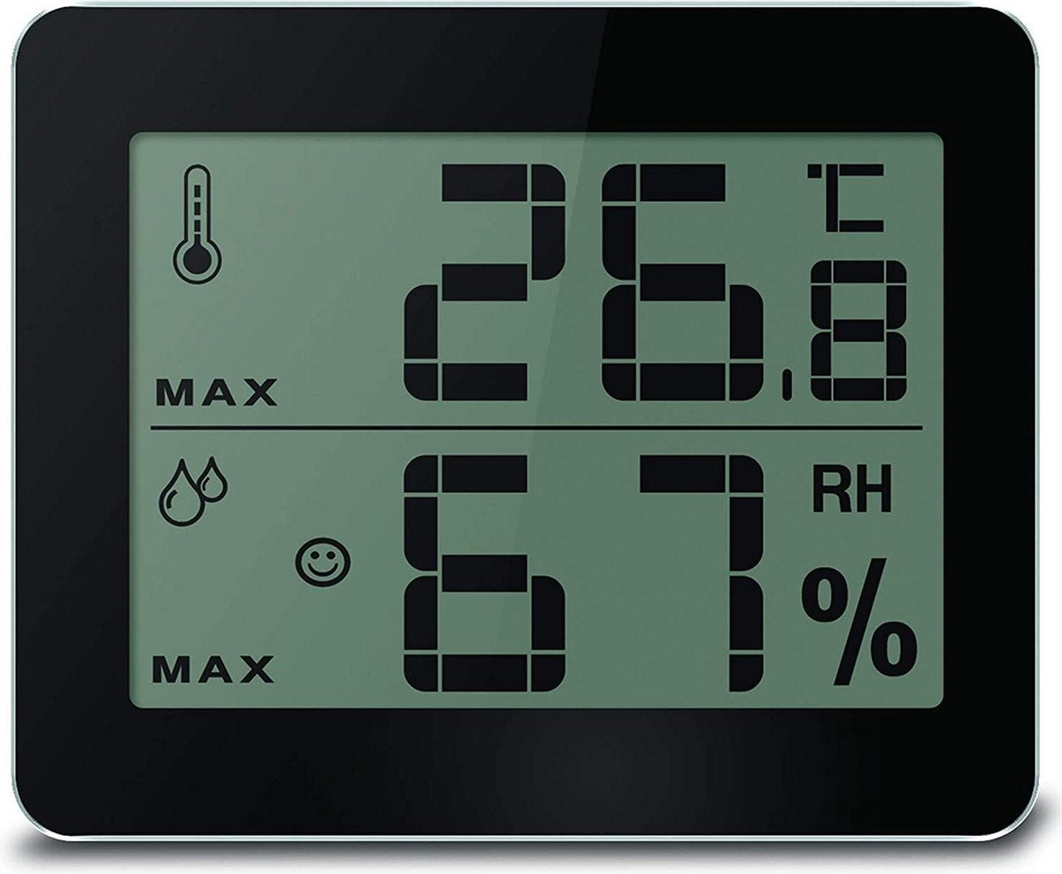 Station météo numérique Technoline ws 9450 noir, batterie argentée