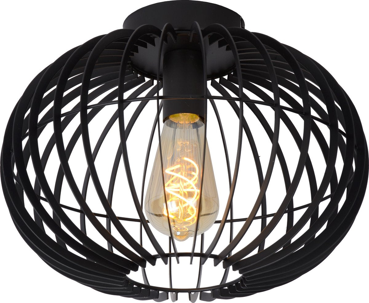 Lucide reda - plafonnier (plafonnier) - ø 32 cm - 1xe27 - noir