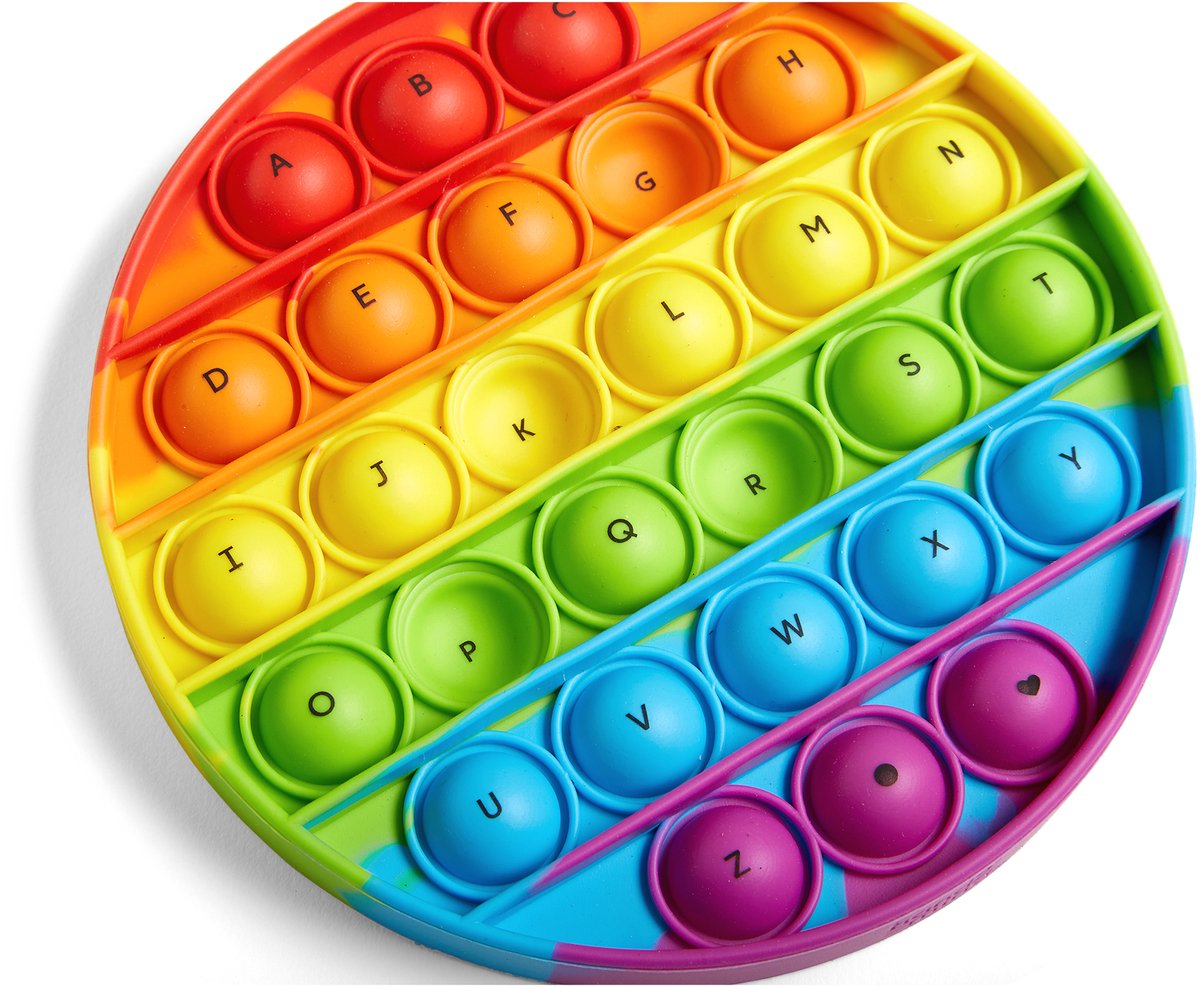 Learning resources alphabet bulles sensorielles, ensemble de 6
