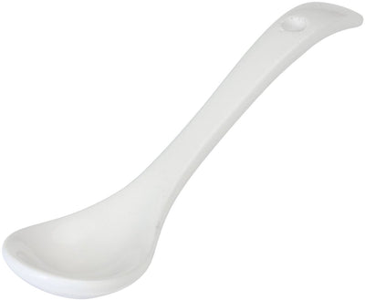 Westmark 6 cuillères de service en céramique, longueur : 11 cm, céramique, tapas + amis, blanc, 69762260