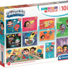 Clementoni Jigsaw Puzzle Super Color 10in1 DC Comics