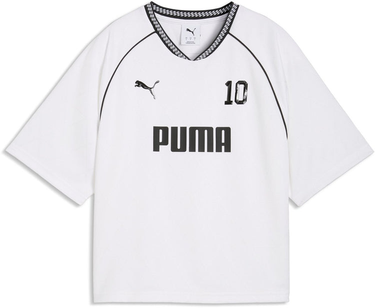 T-shirt femme Puma sport casual jersey - blanc