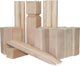 Jeu d'extérieur Kubb Game XL avec sac de transport Jouets d'extérieur en bois FSC.