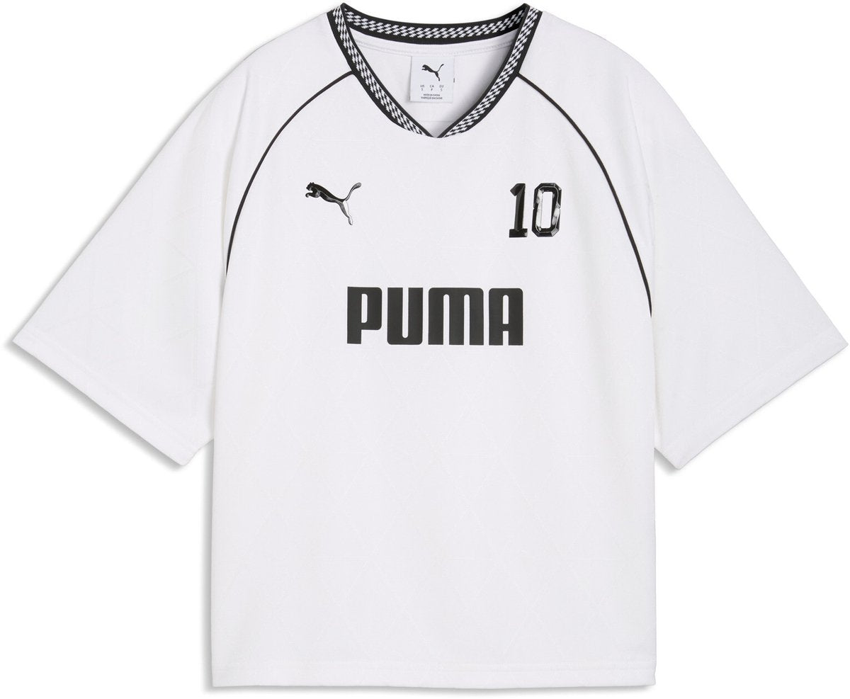 T-shirt femme Puma sport casual jersey - blanc