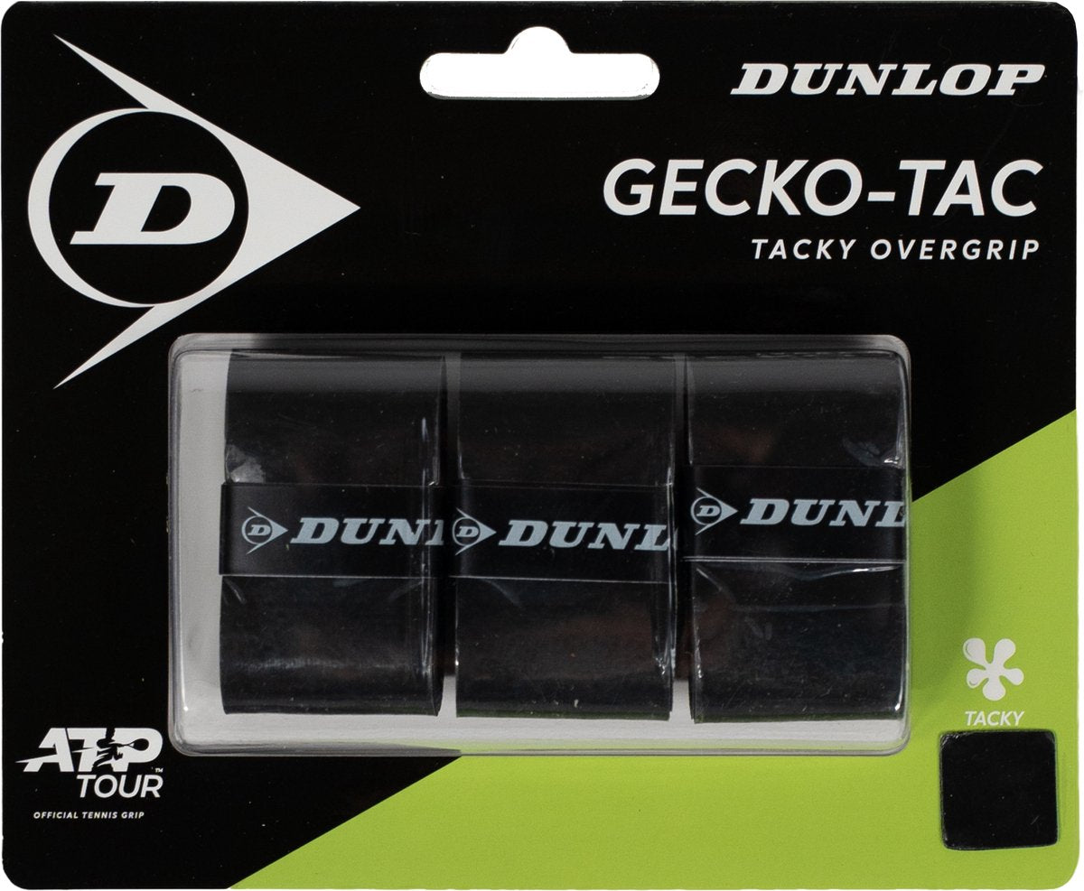 Dunlop - grip - gecko-tac ogrip blk 3pcs blister - grip unisexe - noir