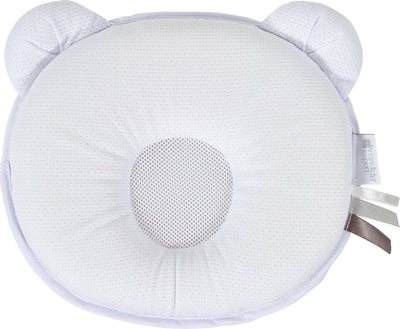 Candide - oreiller bébé - tête plate - petit panda air+ - blanc