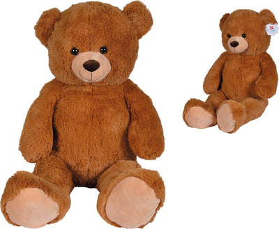 Ours Simba Nicotoy - 82 cm - peluche - marron - tous âges - peluche