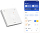 Thermostat intelligent Netatmo original – thermostat intelligent sans fil – contrôle par application, aperçu de la consommation d'économie d'énergie – compatible avec Apple Home, Google Home, Alexa Smartthings – blanc