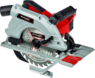 Scie circulaire Einhell te-cs 190 1 - 1500 w - 6 000 t min - ø190 - max. profondeur de coupe à 90° 45° : 66 48 mm - incl. 1x lame de scie (ø190x30x2,4 mm 24 dents)