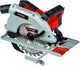 Scie circulaire Einhell te-cs 190 1 - 1500 w - 6 000 t min - ø190 - max. profondeur de coupe à 90° 45° : 66 48 mm - incl. 1x lame de scie (ø190x30x2,4 mm 24 dents)