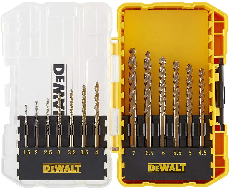 Accessoires Dewalt Ensemble de 13 forets à métaux | hss-g | 1,5 mm-7 mm | dans un cas difficile - dt70710-qz
