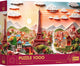 Trefl puzzle paris effet 3d puzzle premium 1000 pièces.