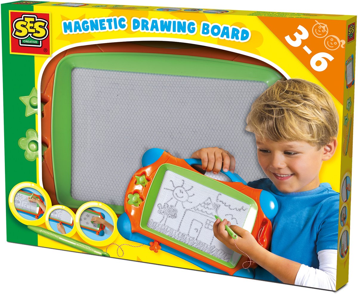 SES Creative Magnetic Drawing Board