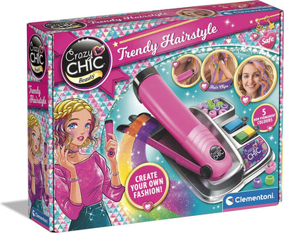 Clementoni Crazy Chic Trendy Hairstyle Hair Paint Kit de peinture