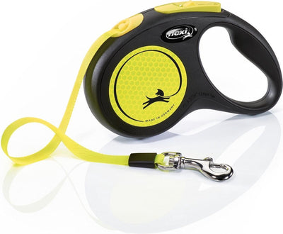 Flexi rollijn nouveau ruban néon jaune noir