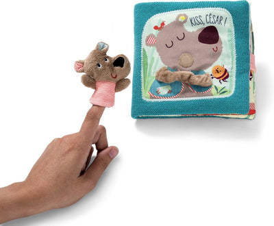 Lilliputiens - livre souple - peluches de César