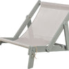 Trixie chaise de plage bois gris