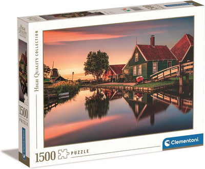 Clementoni Jigsaw Puzzle Zaanse Schans, 1500st.