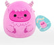Squishmallows Jazwares - petite peluche (nenezy - yéti rose) - peluche 19cm