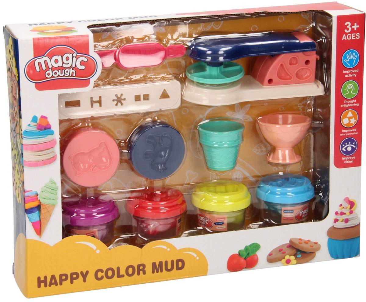 Service en terre cuite avec glaces et pâtisseries - 4 pots en terre cuite