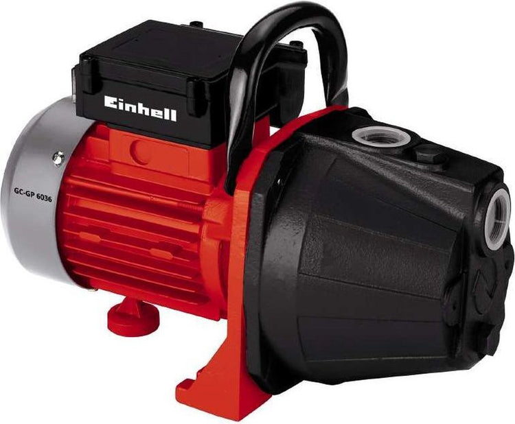 Pompe de jardin électrique Einhell gc-gp 6036 - 600 w - 3600 l h - 4 bar - max. hauteur de refoulement : 40 m - max. hauteur d'aspiration : 8 m