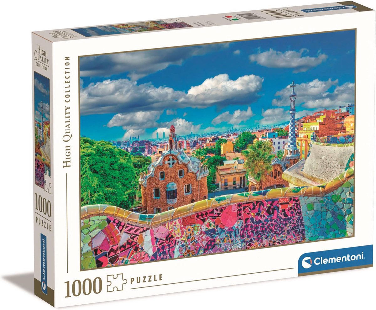 Clementoni Jigsaw Puzzle Park Guell Barcelone, 1000st.