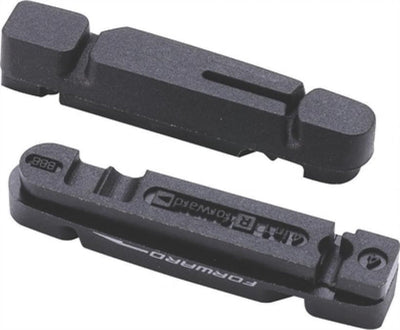 Bbb plaquettes de frein vélo techstop - frein sur jante - compatible avec vélo de route vélo de ville - noir - bbs-27