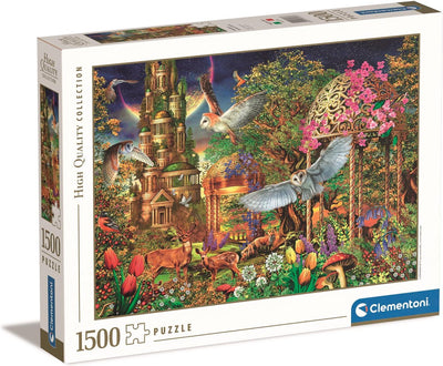 Clementoni Jigsaw Puzzle Woodland Fantasy Garden, 1500st.