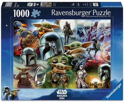 Ravensburger puzzle le Mandalorien et Grogu - 1000 pcs.