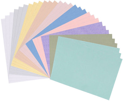 Feutre créatif Vaessen - a5 - 1 mm - 30 feuilles de feutre hobby - 10 couleurs pastel