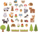 Bigjigs Forest des aimants en bois, 35e.